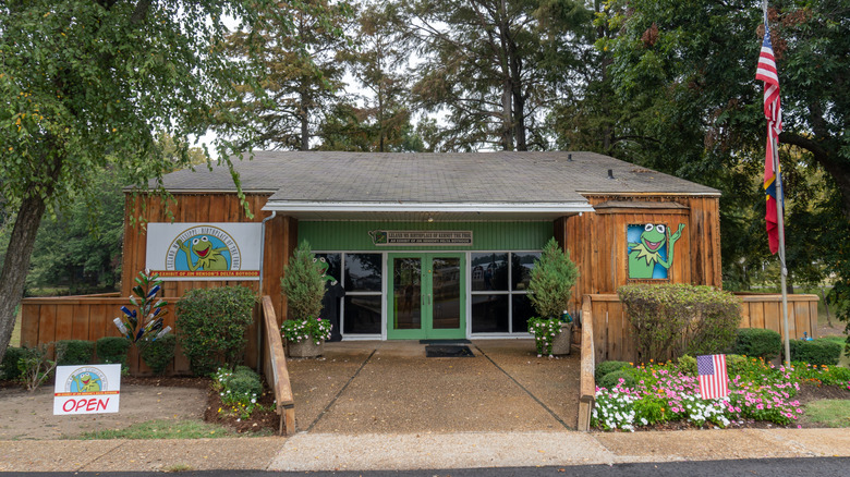 The Birthplace of Kermit the Frog Museum in Leland, Mississippi