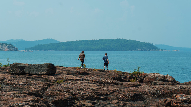 Marquette, Michigan, is on the shores of Lake Superior
