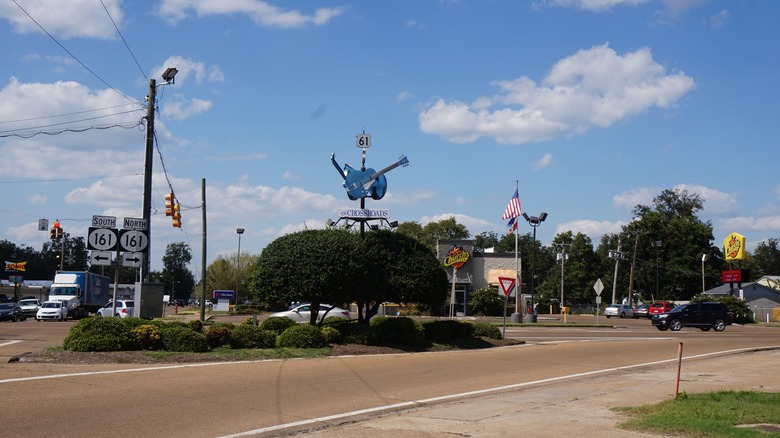 The Crossroads of Clarksdale, Mississippi