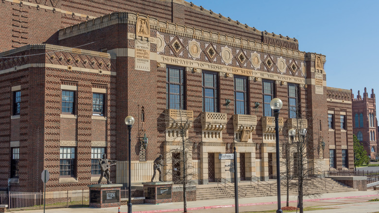 Exterior of the Shreveport Municipal Auditorium in Louisiana
