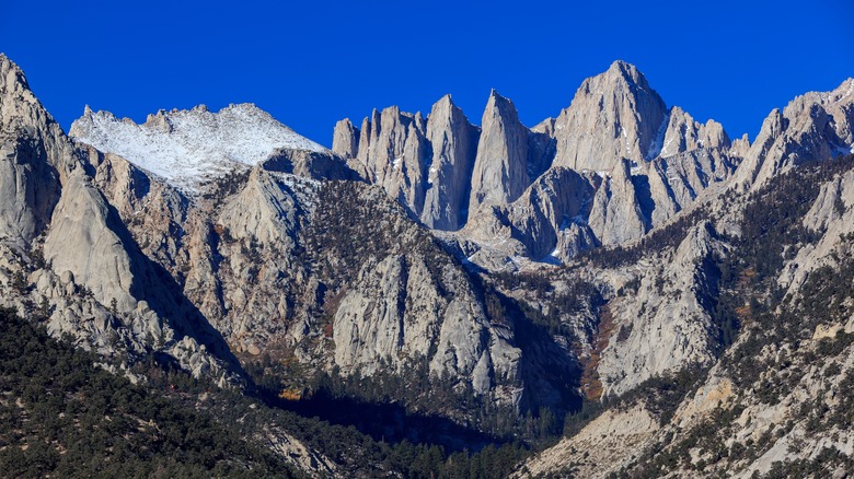 California's Mount Whitney, the highest point in the contiguous U.S.