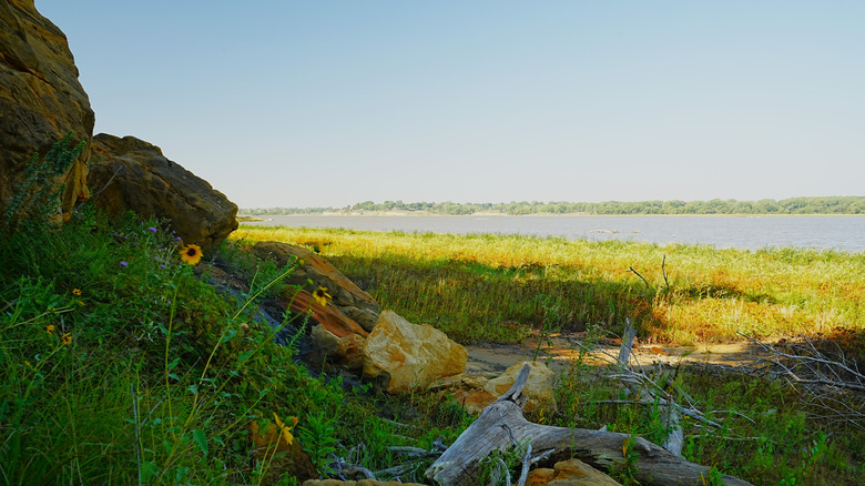Kanopolis Lake at Kanopolis State Park, Kansas