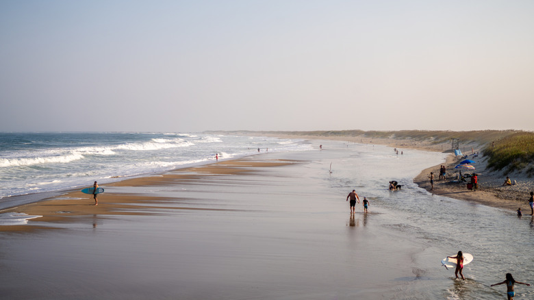 Tidal pools on Cape Hatteras National Seashore