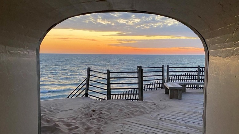 Tunnel Park sunset view