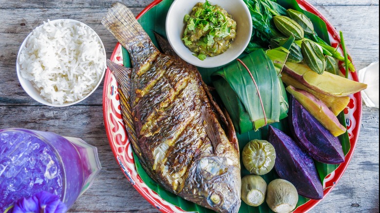 Traditional Hmong dish