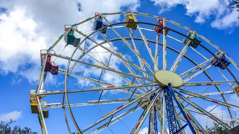 The Ferris wheel at Carousel Garden Amusement Park