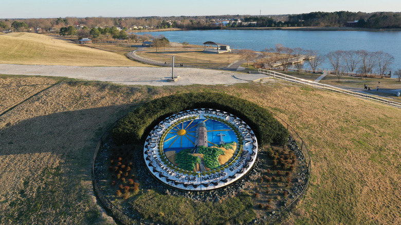 Mount Trashmore in Virginia Beach, Virginia