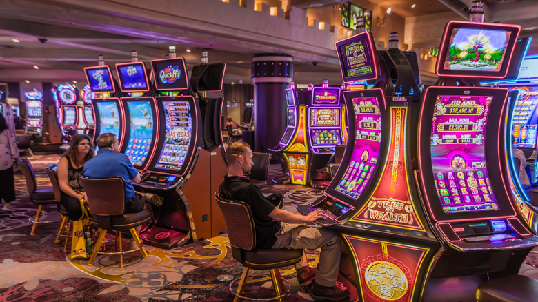 Slot machines in Las Vegas