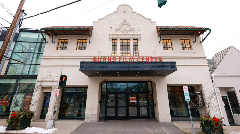 Front-facing view of the Burns Film Center in Pleasantville, New York