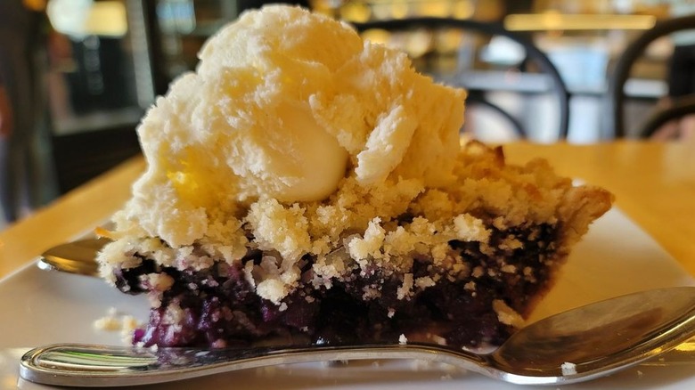 Blue Hawaiian pie at Al La Mode Pies in Seattle