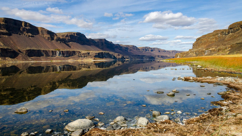 Sun Lakes-Dry Falls State Park in Washington State, USA