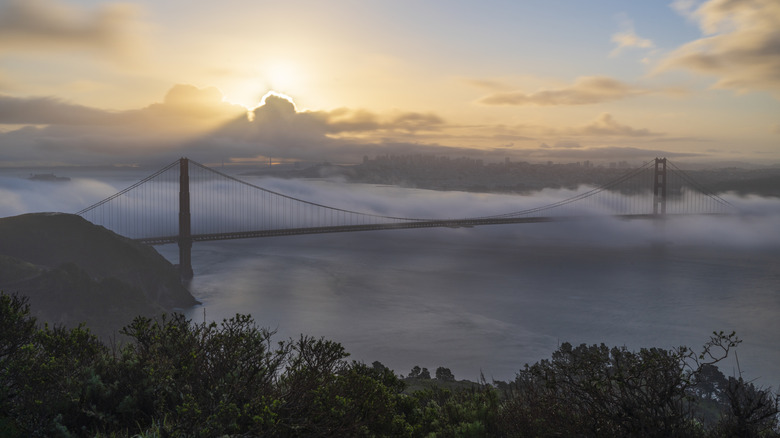 Dawn at the Golden Gate Bridge