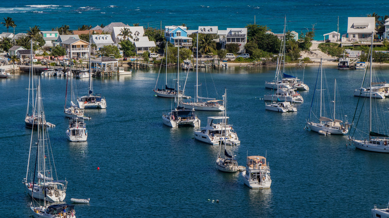 Boats in the Abacos