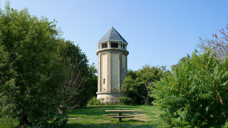 Water Tower in Fort Revere Park