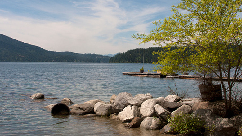 Hayden Lake in Idaho