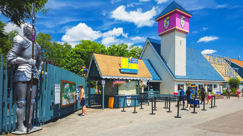 Entrance of Enchanted Forest Water Safari