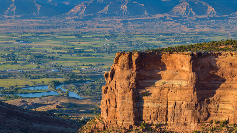Colorado National Monument Park outside of Grand Junction, Colorado