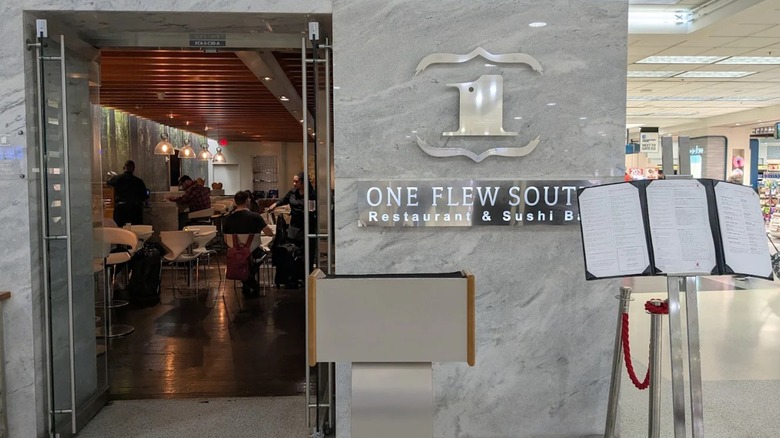Outside of One Flew South restaurant in Hartsfield Jackson International Airport (ATL)