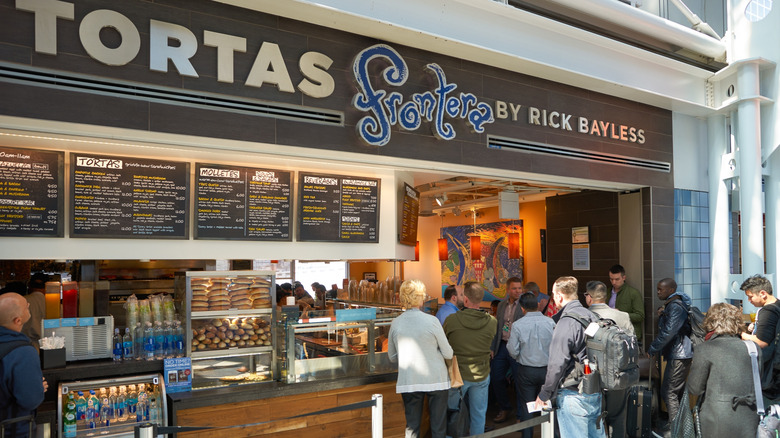 Outside of Tortas Frontera in Chicago O' Hare International Airport (ORD)