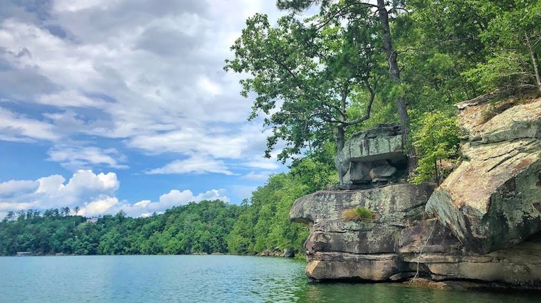Lewis Smith Lake in northern Alabama