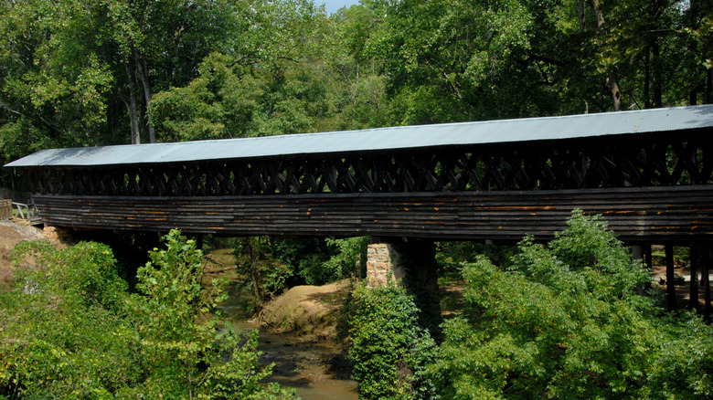 Clarkson Covered Bridge in Cullman, Alabama