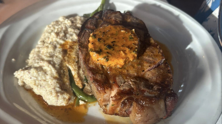 Steak served at Jesse's On The Bay
