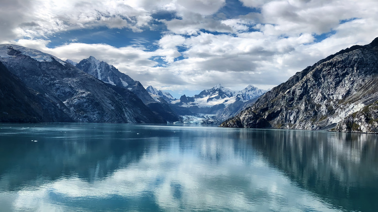 Majestic mountains along Southeast Alaska's Inside Passage