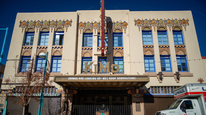 KiMo Theater facade, downtown Albuquerque, New Mexico