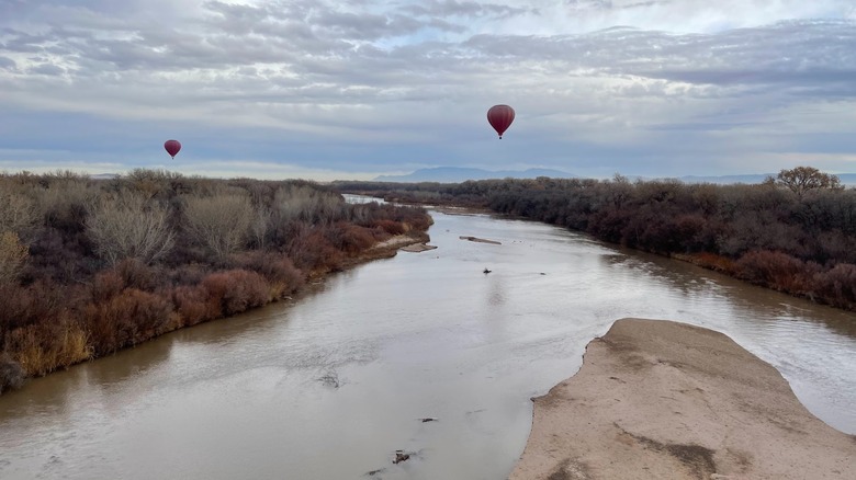 Riverside Park in Los Lunas, New Mexico
