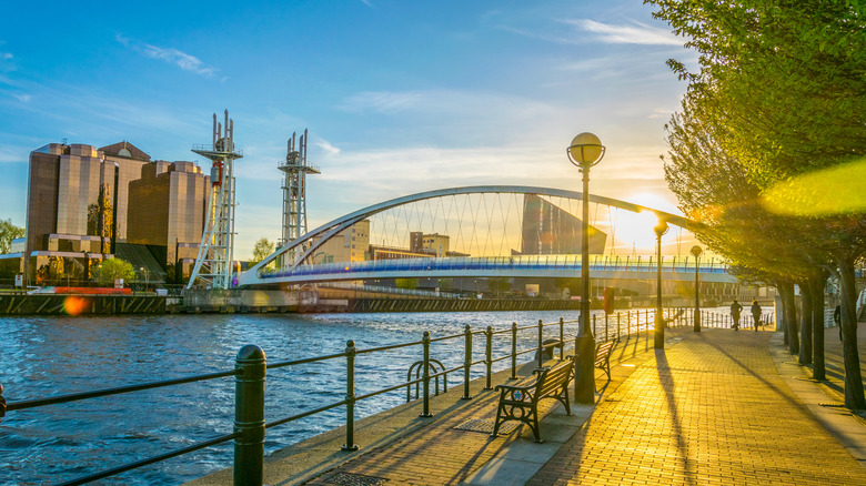 Salford Quays in Manchester