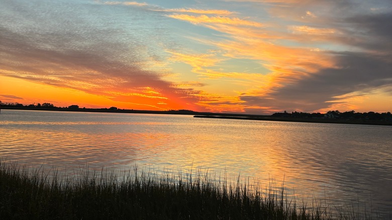 Sunset on Skidaway Island in Savannah