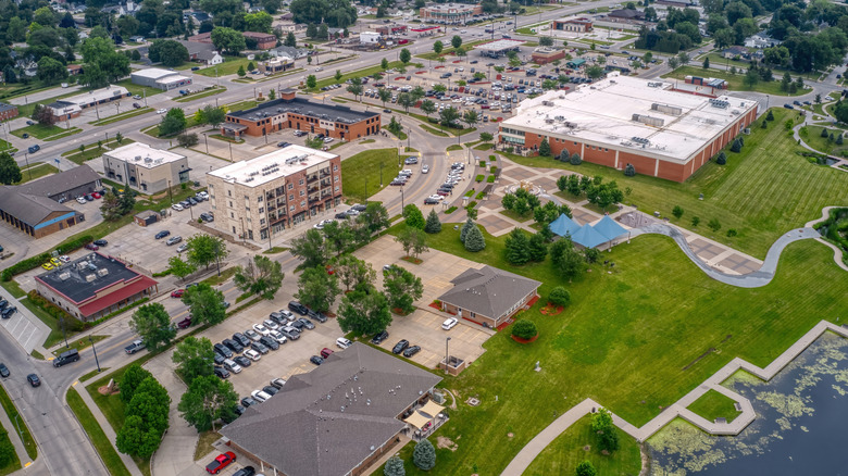 An aerial view of Altoona, Iowa