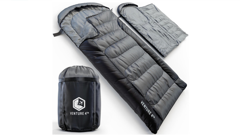 VENUTURE 4TH backpacking sleeping bag on a white background