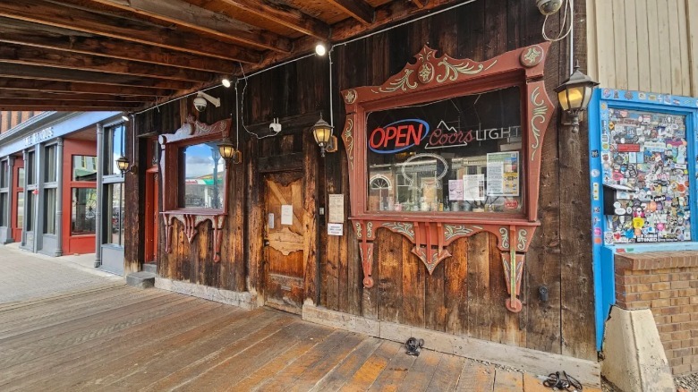 Exterior of The Legendary Silver Dollar Saloon