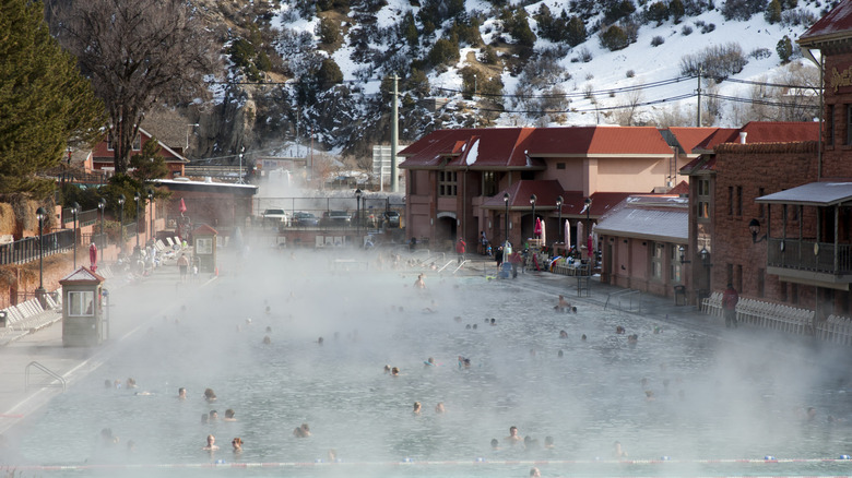 The historic Glenwood Hot Springs pool
