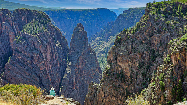 Black Canyon of the Gunnison National Park near Montrose, Colorado
