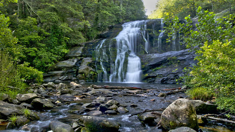 Bald River Falls near Tellico Plains, Tennessee