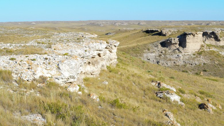 View of Agate Fossil Beds National Monument, Nebraska