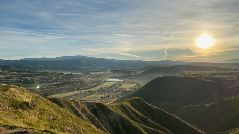View of Sharktooth Hill, California