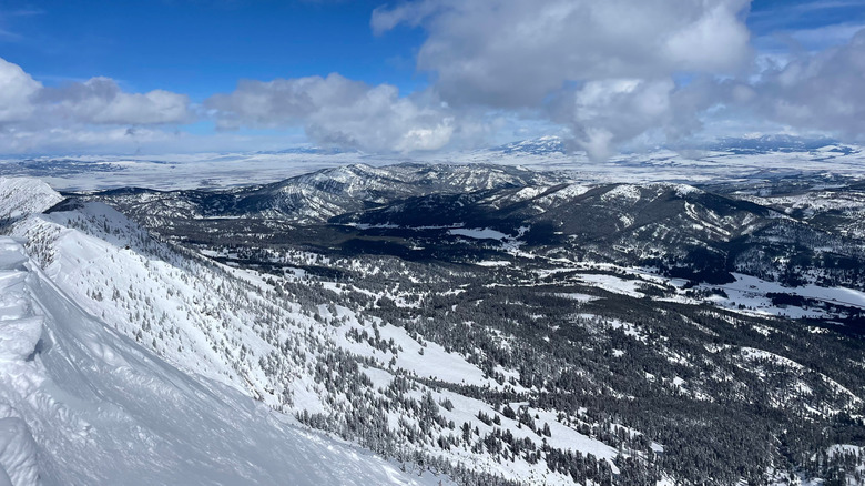 Snow on Bridger Bowl, Montana