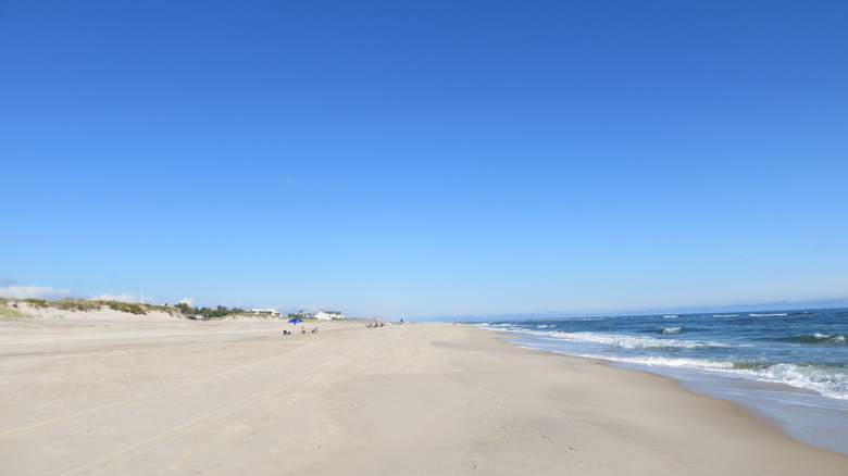 Coopers Beach in the Hamptons in Long Island, New York