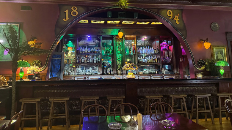 Bar at Shaker's Cigar Bar