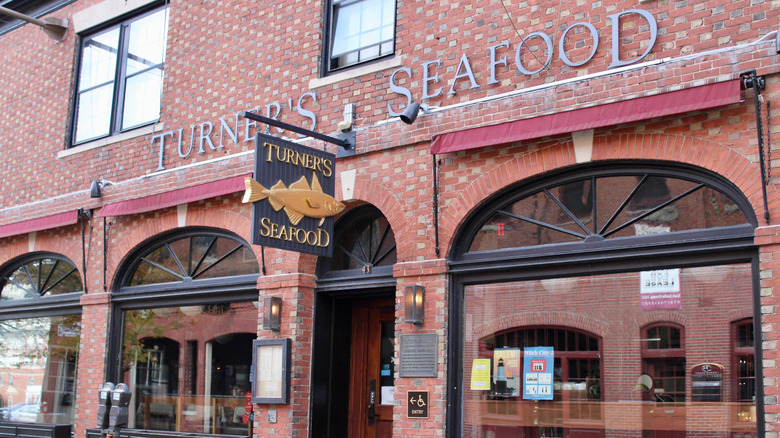 Exterior of Turner's Seafood