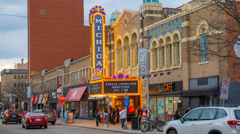 Historic theater in Ann Arbor, Michigan