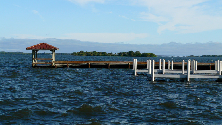 Pier at Parrish Park in Titusville, Florida