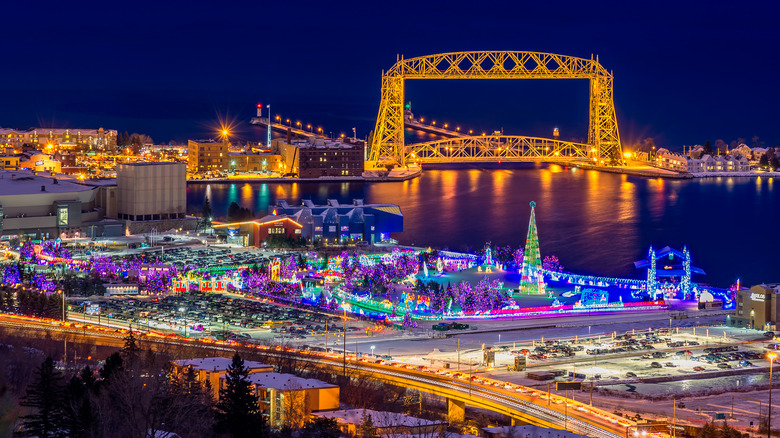 christmas lights in duluth minnesota