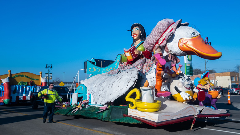 Mother Goose float at Detroit's Thanksgiving Day Parade