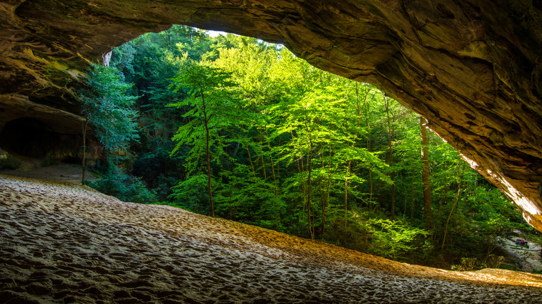 Sand Cave in Cumberland Gap National Historic Park