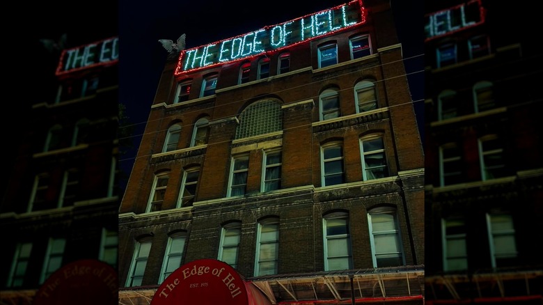 The outside of the Edge of Hell