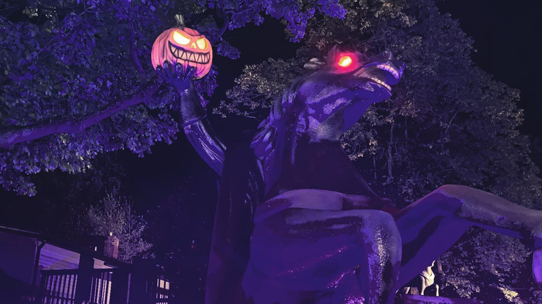 The headless horseman of Sleepy Hollow